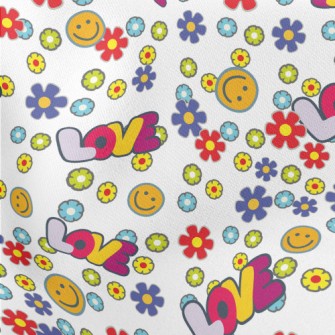 Love And Smiles Lightweight Cotton Poplin