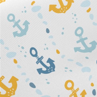 Cartoon Anchor Midweight Cotton Poplin