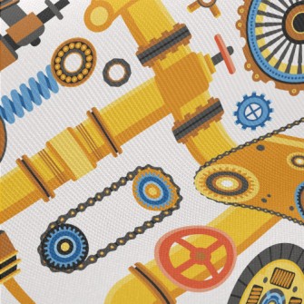 Machine Pipeline Gear Midweight Cotton Poplin