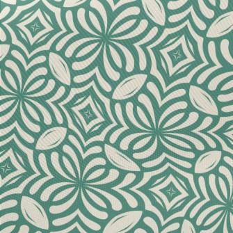 Various Variations Of Tiles Midweight Cotton Poplin
