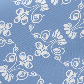 Symmetrical Classical Pattern Midweight Cotton Poplin