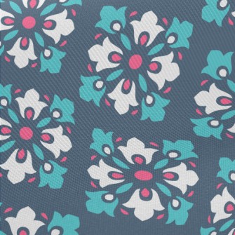 Radial Diamond Tiles Midweight Cotton Poplin