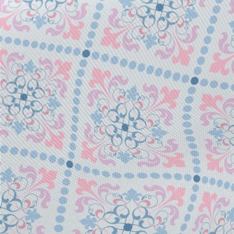 Classic Interlaced Pattern Midweight Cotton Poplin