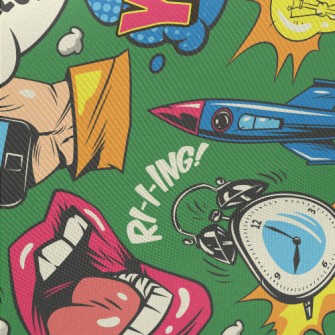 Mobile Phone Loudspeaker Bomb Midweight Cotton Poplin
