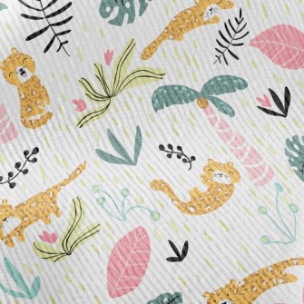 Coconut Tree Cheetah Standard Corduroy