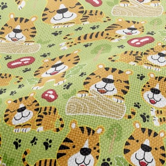 Cute Tiger Performance Linen