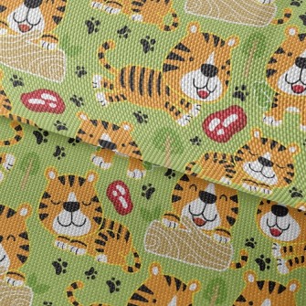 Cute Tiger Waterproof Oxford