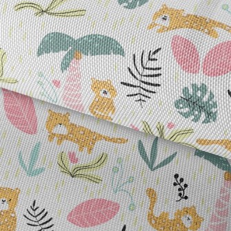 Coconut Tree Cheetah Waterproof Oxford