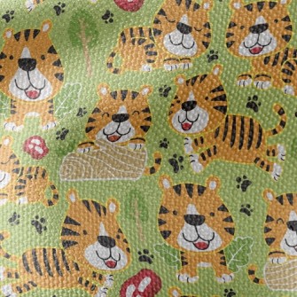 Cute Tiger Waterproof Canvas