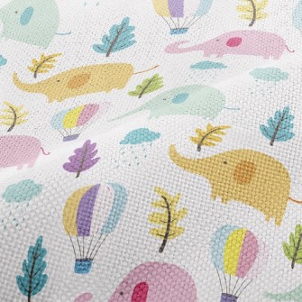 Hot Air Balloon Elephant Performance Linen