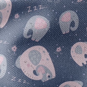 Good Night Elephant Waterproof Canvas