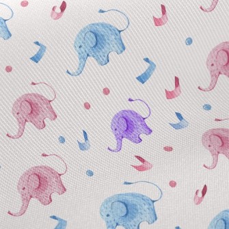 Ribbon Elephant Twill