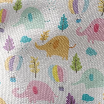 Hot Air Balloon Elephant Waterproof Canvas