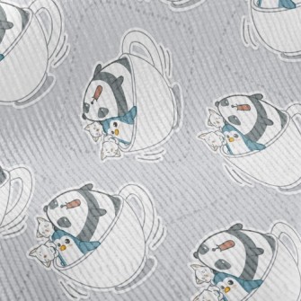 Coffee Cup Panda Penguin Standard Corduroy
