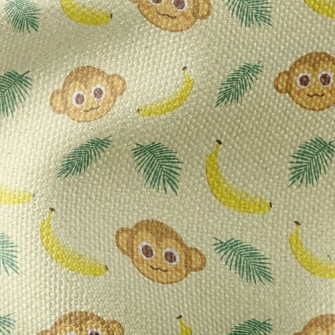 Monkey Banana Waterproof Canvas