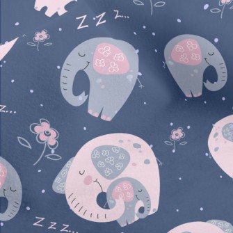 Good Night Elephant Micro Fleece