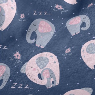 Good Night Elephant Minky