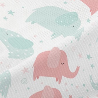 Pastel Elephant Piqué