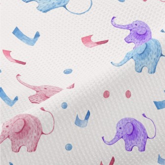 Ribbon Elephant Piqué