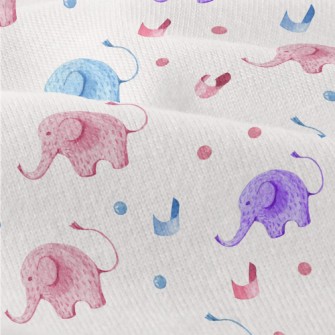 Ribbon Elephant Modern Jersey
