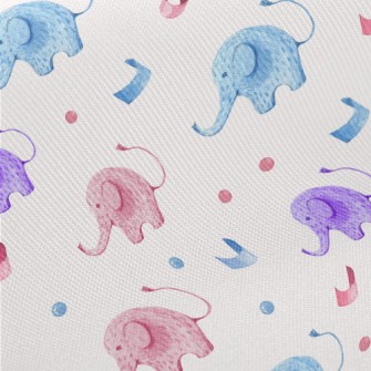 Ribbon Elephant Midweight Cotton Poplin