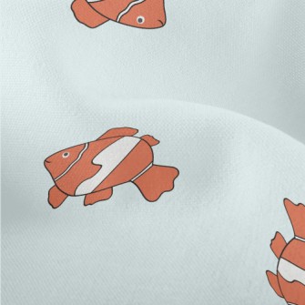 Clownfish (a Type Of Marine An Lightweight Performance Linen