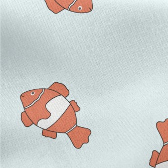 Clownfish (a Type Of Marine An Jersey Backed Fleece