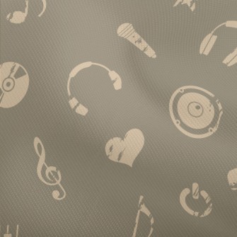 American Music Pattern Dobby