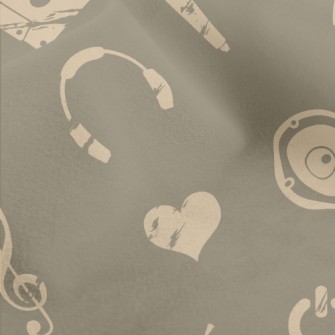 American Music Pattern Micro Fleece