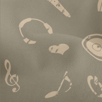 American Music Pattern Lightweight Performance Linen