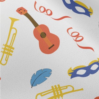 Carnival Happy Music Chiffon