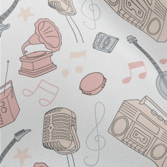 Colorful Sound And Musical Ins Chiffon