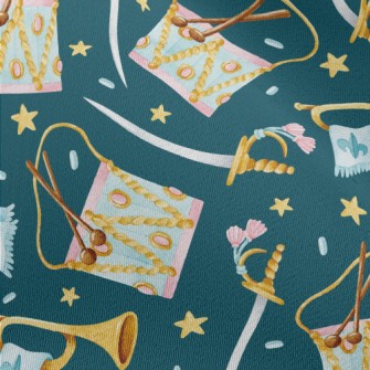 Knights And Band Chiffon