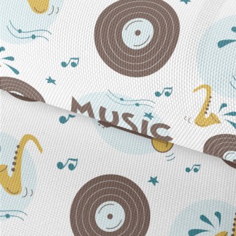 Jazz Vinyl Records Waterproof Oxford