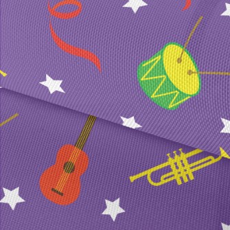 Colorful Cartoon Musical Instr Waterproof Oxford