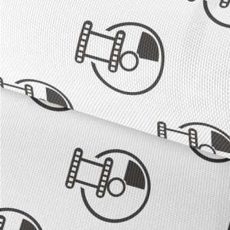 Simple DVD Pattern Waterproof Oxford