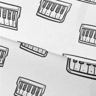 Beautiful Hand-painted Piano K Waterproof Oxford