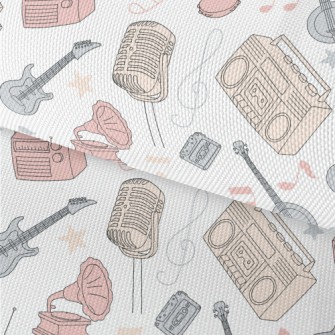 Colorful Sound And Musical Ins Waterproof Oxford