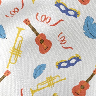 Carnival Happy Music Waterproof Canvas