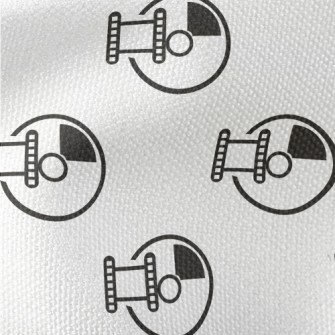 Simple DVD Pattern Waterproof Canvas
