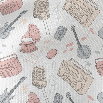 Colorful Sound And Musical Ins Waterproof Canvas