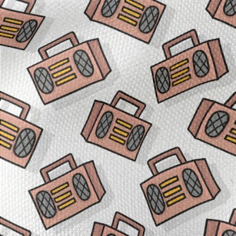 Retro Cartoon Stereo Waterproof Canvas
