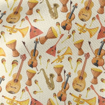 Exquisite Musical Instrument I Waterproof Canvas