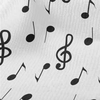Hand Drawn Black Musical Notes Terry