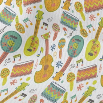 Colorful Musical Instrument Gr Terry