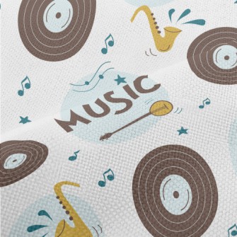 Jazz Vinyl Records Performance Linen