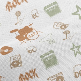 Rock And Roll Colored Silhouet Performance Linen