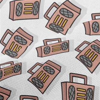 Retro Cartoon Stereo Performance Linen