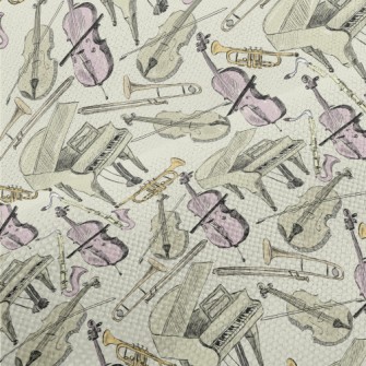 Hand Drawn Orchestral Illustra Performance Linen