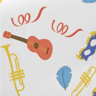 Carnival Happy Music Twill